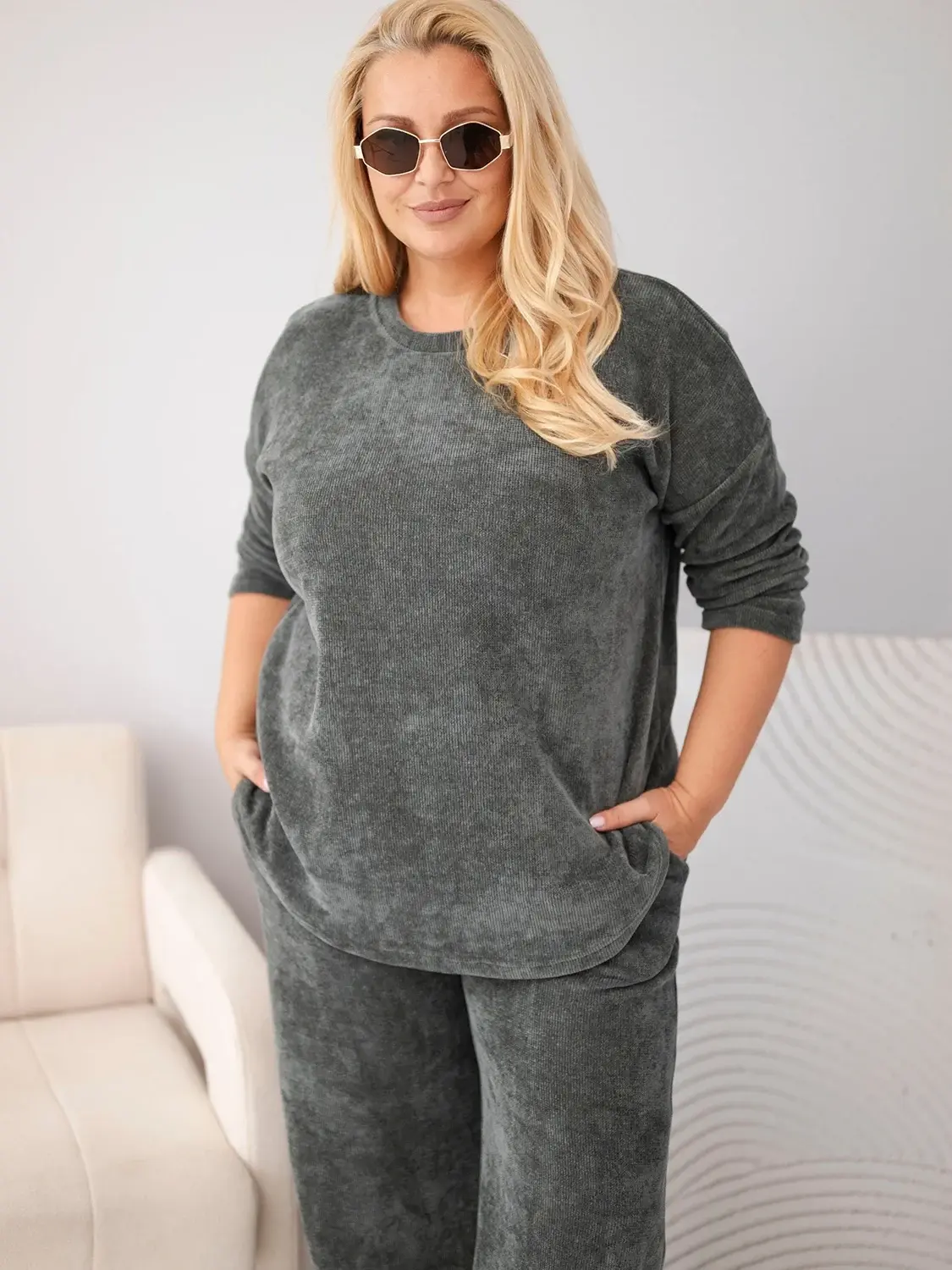 Kesi plus size damen set z manchesteru