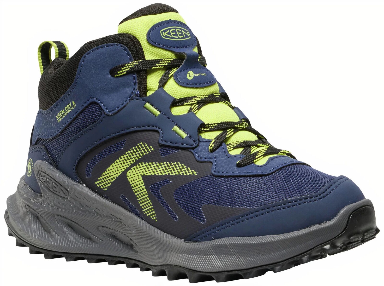 Keen ZIONIC MID WP YOUTH naval academy/evening primrose Veľkosť: 32/33