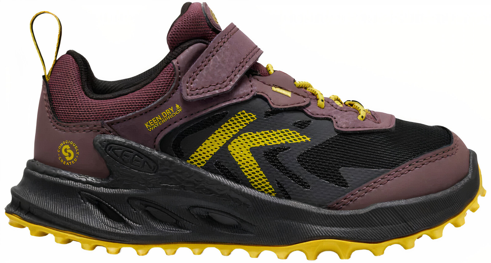 Keen ZIONIC WP CHILDREN huckleberry/black Veľkosť: 25/26