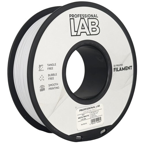 Filament PLA Professional LAB - Lesklý bílý, 1kg
