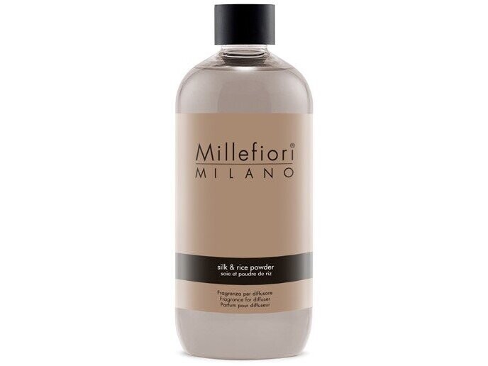 Millefiori Milano Náhradná náplň do arómy difuzéra Natural Hodváb & ryžový prášok 250 ml