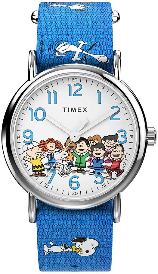 Timex Weekender x Peanuts Gang`s All Here TW2W194006B