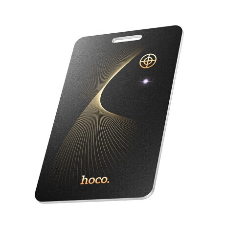 Hoco E92 lokalizátor Apple FindMy, čierny