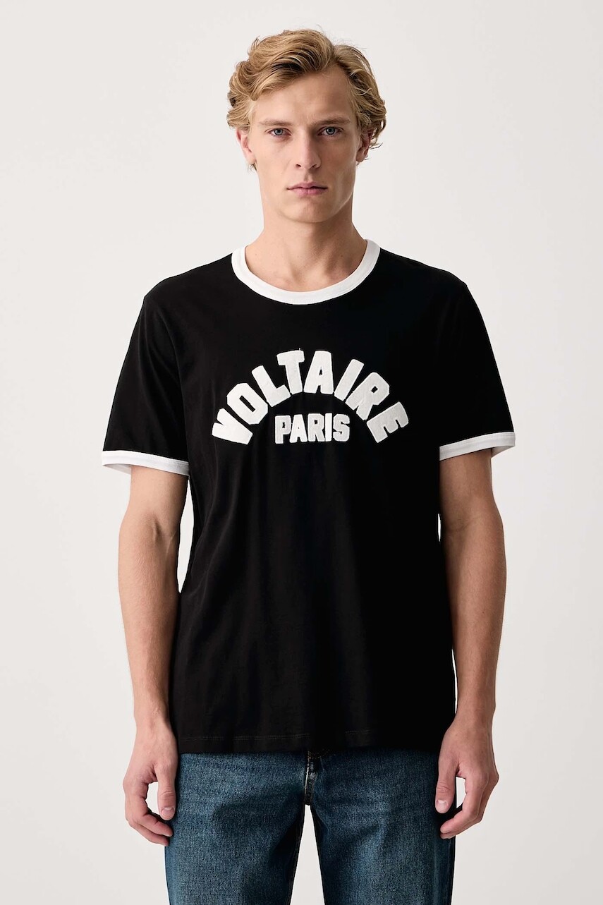 Zadig&Voltaire tričko pánske bavlnené WOODY