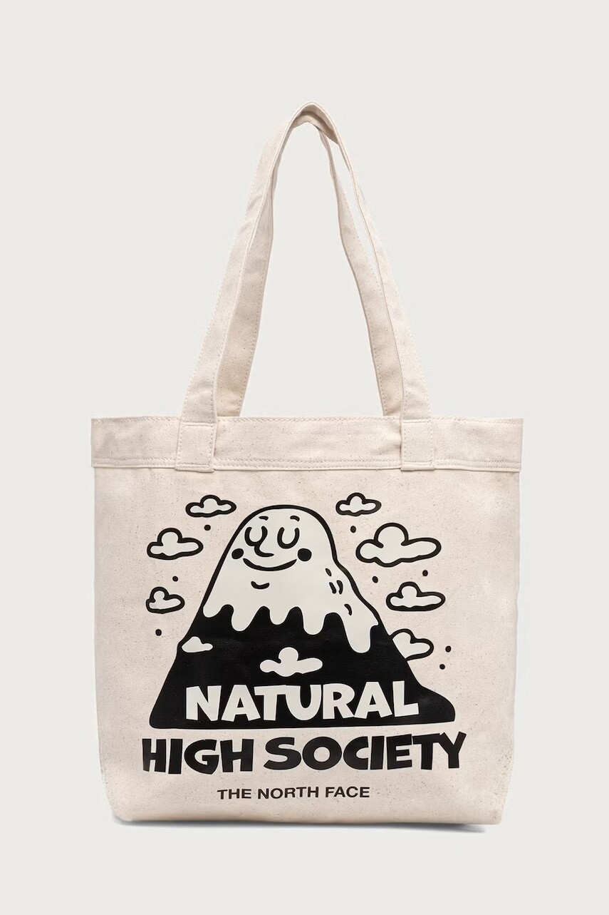 The North Face kabelka typu shopper dámska bavlnená Cotton Tote 17L