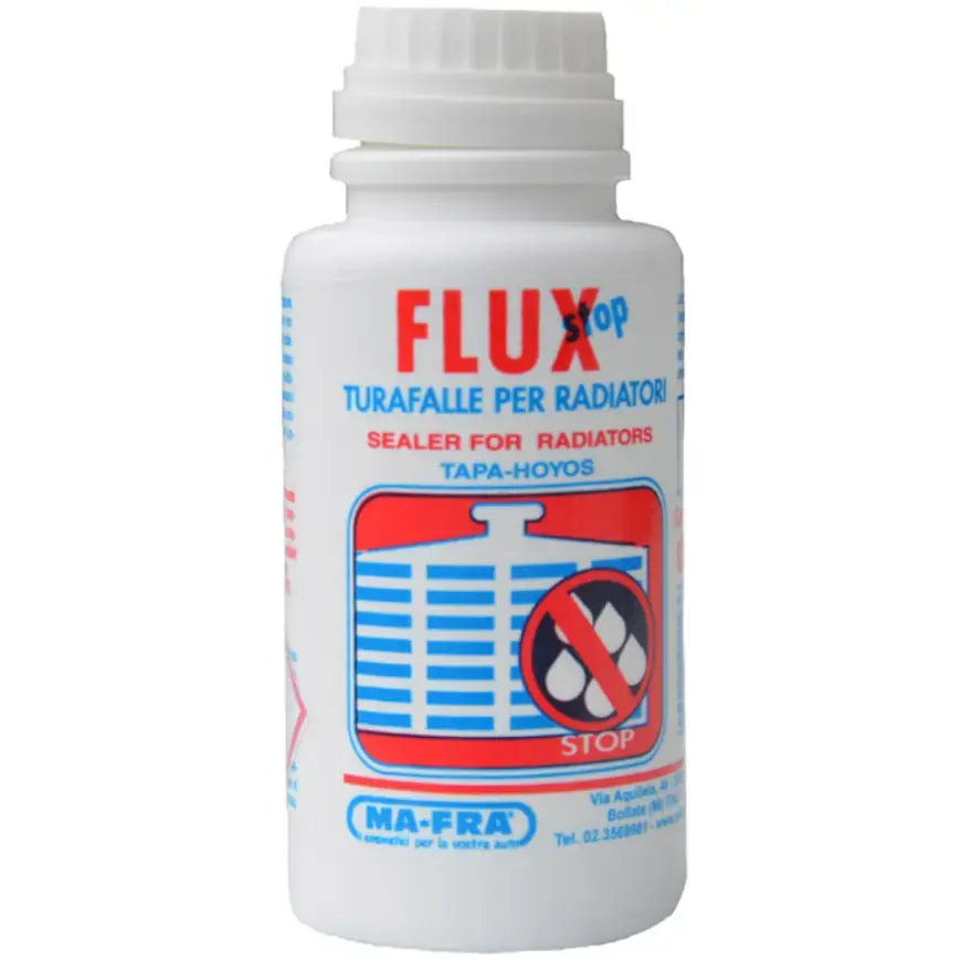 MA-FRA Flux Stop odstraňuje netesnosti chladiacej sústavy 65 g prášok