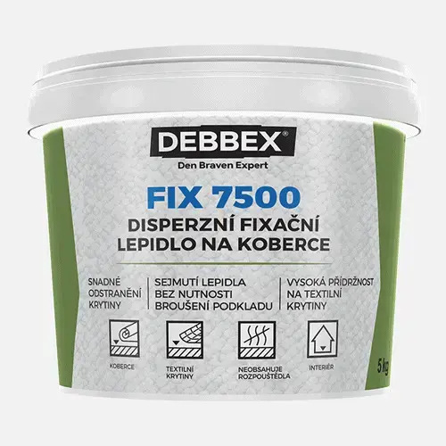 Den Braven Disperzné fixačné lepidlo na koberce Fix 7500 5 Kg