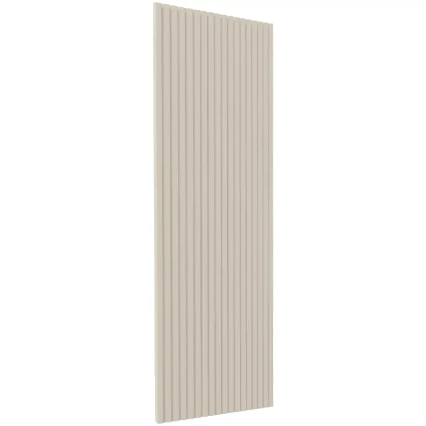 Čelo skrinky Luxeo F14-G30(100) ryfla kašmír