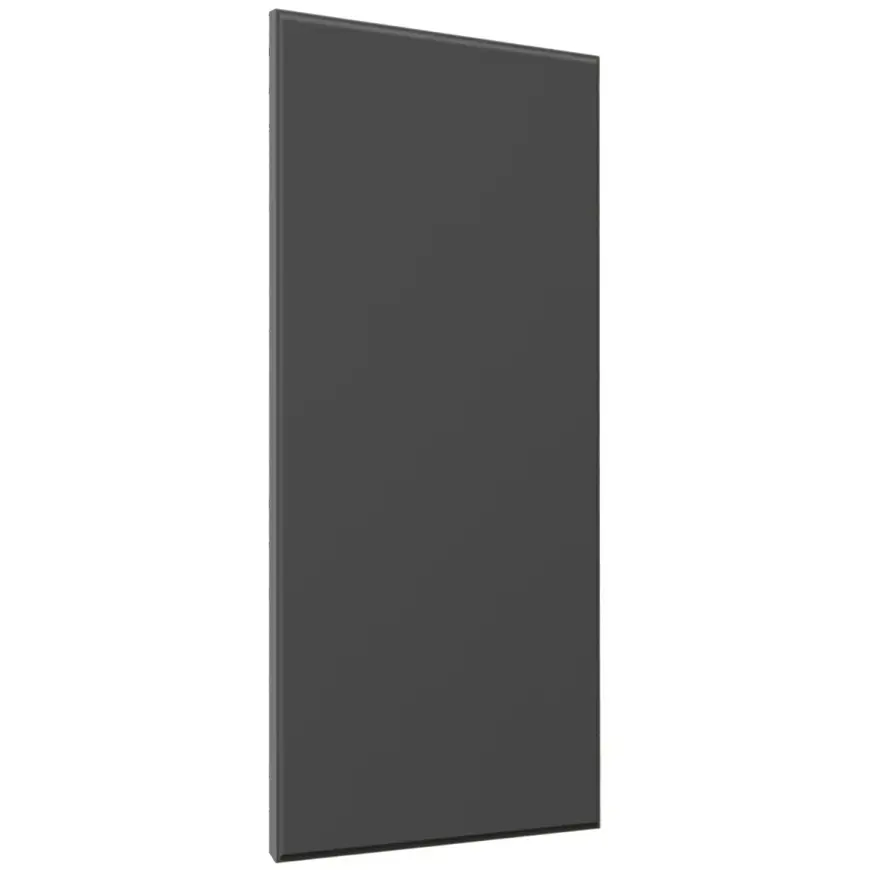 Čelo skrinky Luxeo F16-G40(72) tenký rám dark grey
