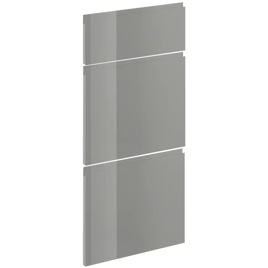 Čelo skrinky Luxeo F02-D40S3 Axis pro grey lak