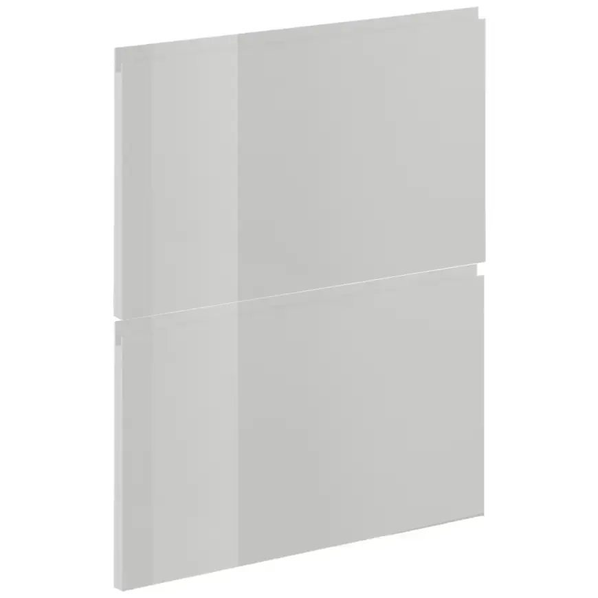 Čelo skrinky Luxeo F02-D60S2_D60S2+1_D60IN-AX white lak
