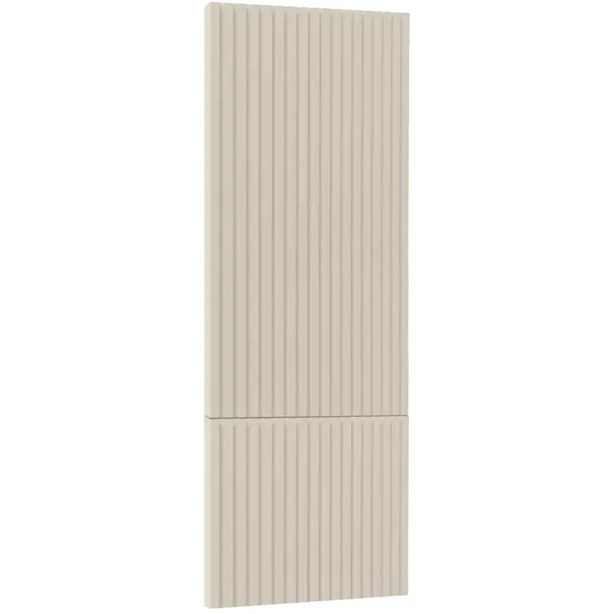 Čelo skrinky Luxeo F14-D60T-AX ryfla kašmír