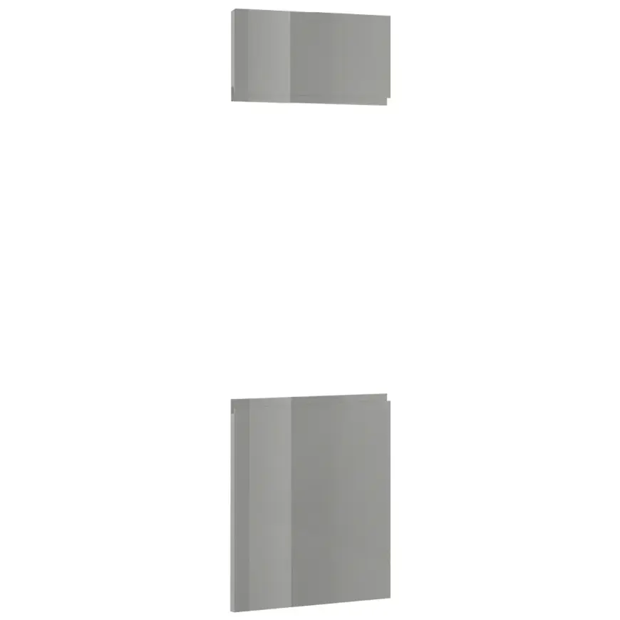 Čelo skrinky Luxeo F02-D60PM grey lak