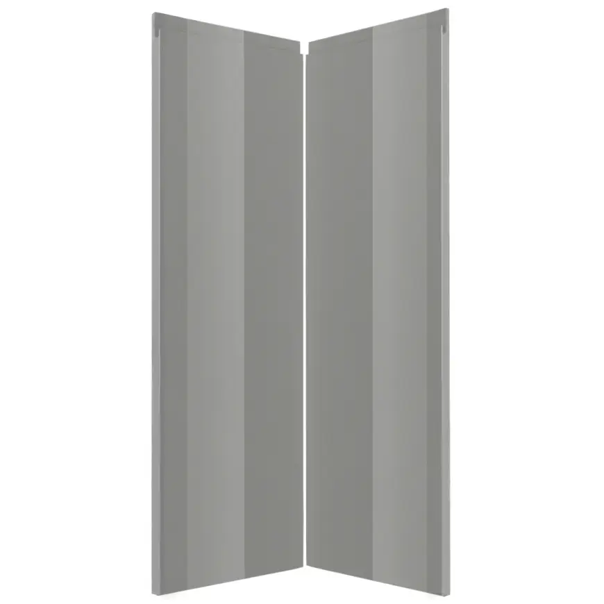 Čelo skrinky Luxeo F02-D90N grey lak