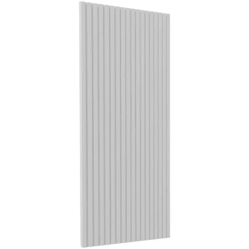Čelo skrinky Luxeo F14-G60(100) ryfla white