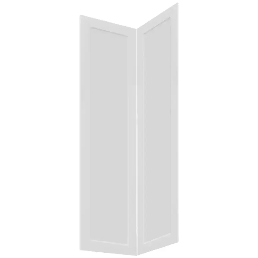 Čelo skrinky Luxeo F15-G60N2(100) rám white