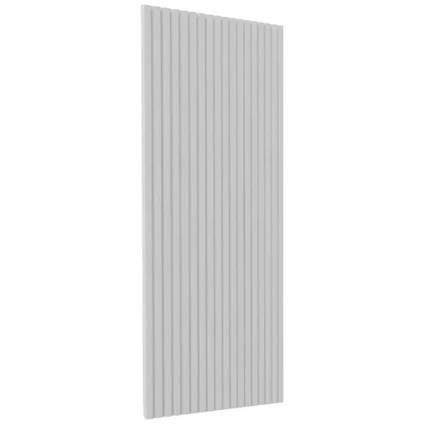 Čelo skrinky Luxeo F14-G40(72) ryfla white