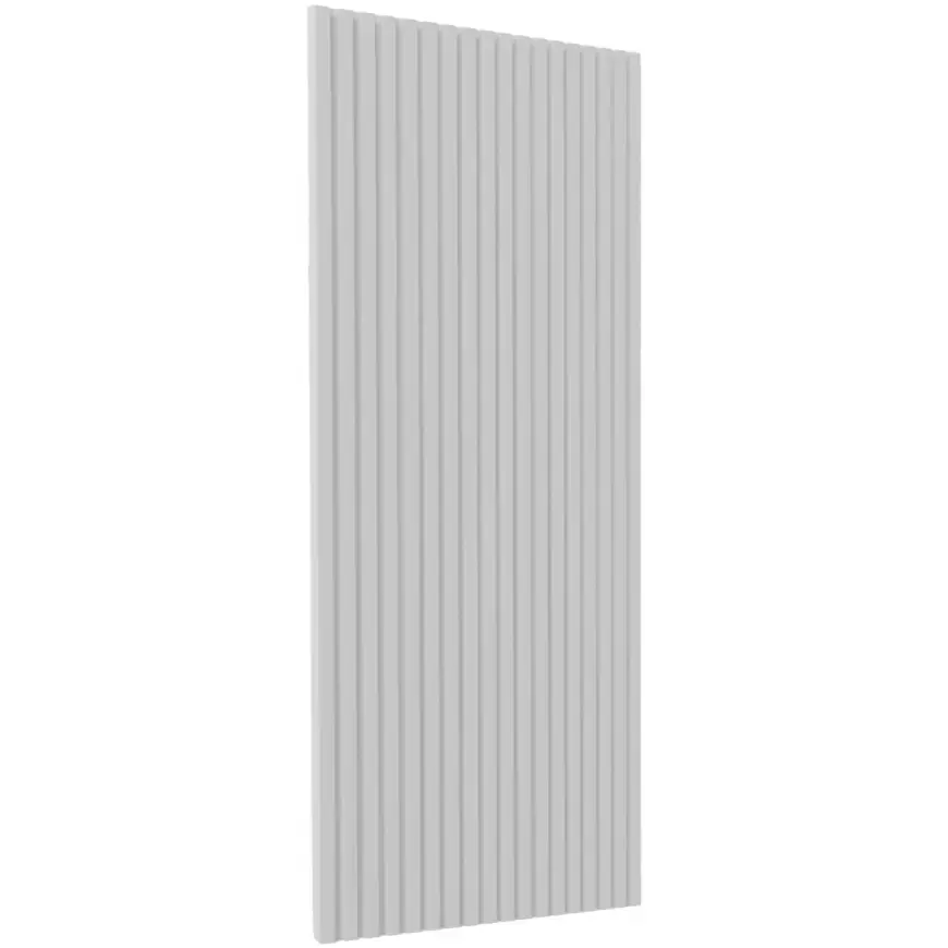 Čelo skrinky Luxeo F14-G45(72) ryfla white