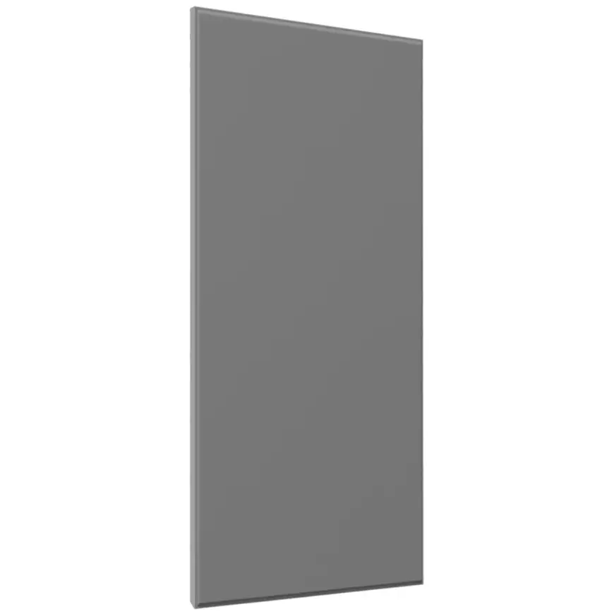 Čelo skrinky Luxeo F16-G45(72) tenký rám grey