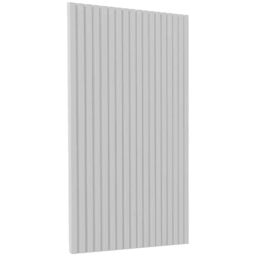 Čelo skrinky Luxeo F14-G60(72) ryfla white