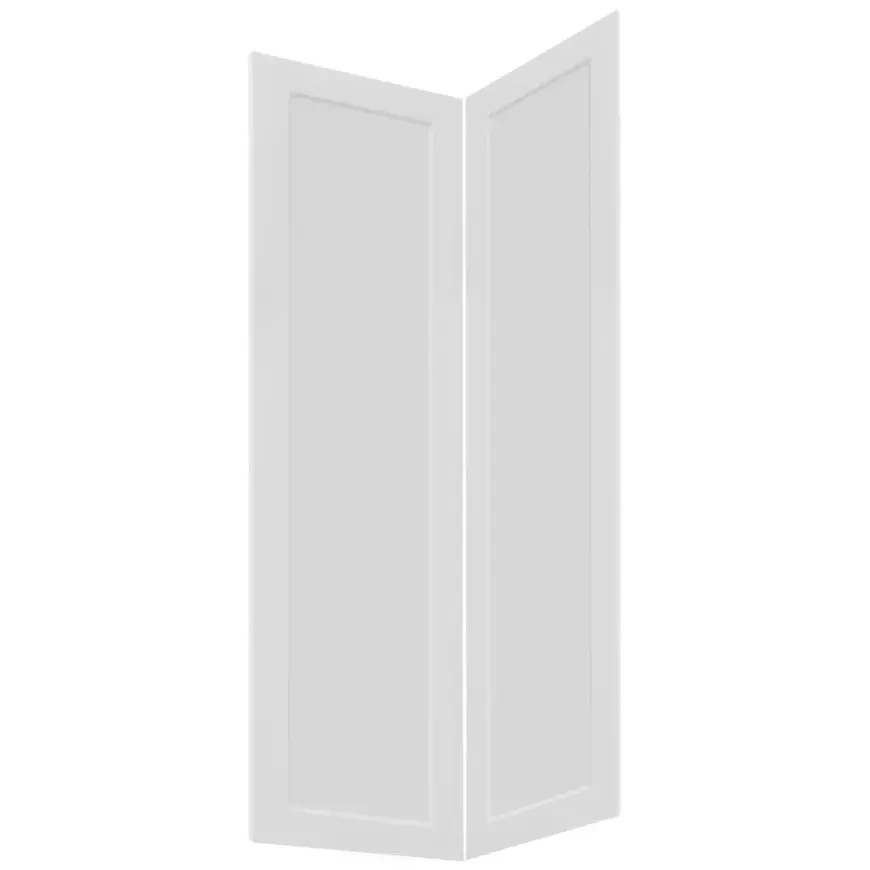 Čelo skrinky Luxeo F15-G60N2(72) rám white
