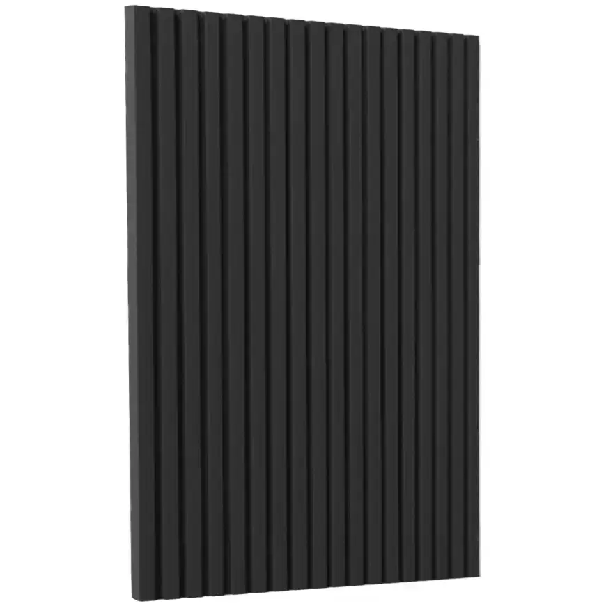 Čelo skrinky Luxeo F14-D100N ryfla black