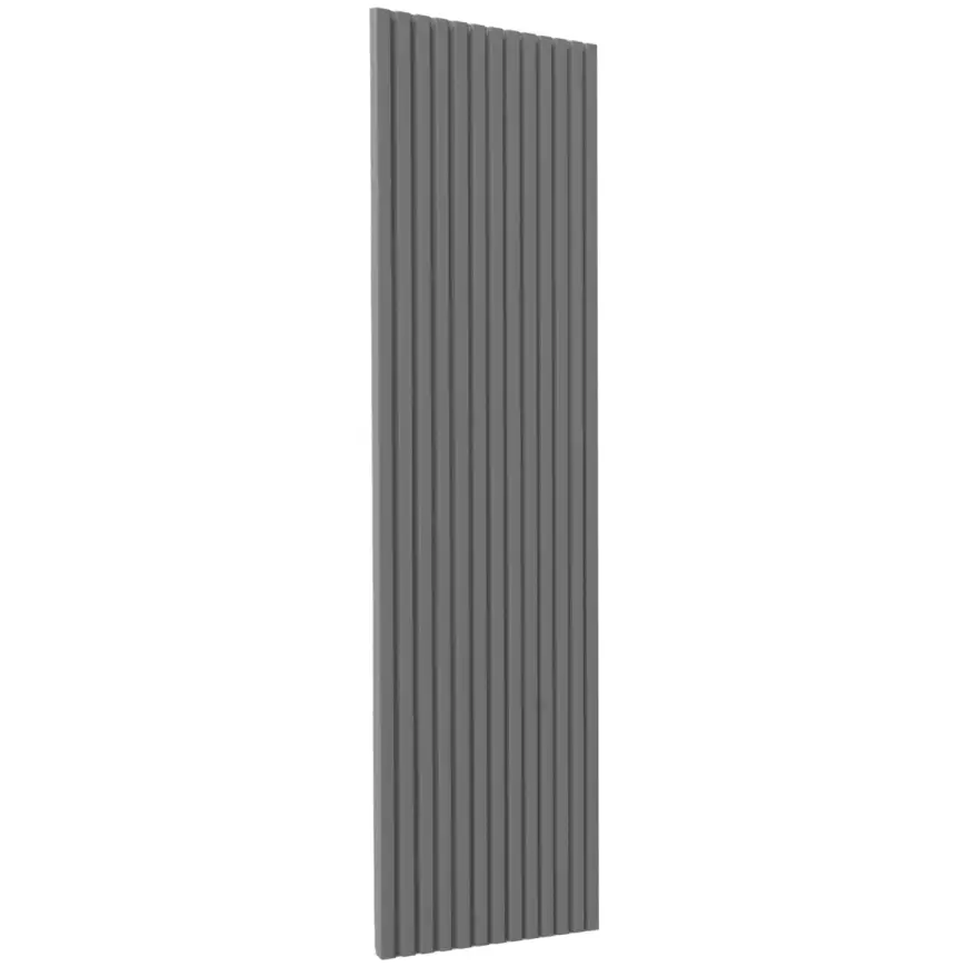 Čelo skrinky Luxeo F14-D20C ryfla dark grey