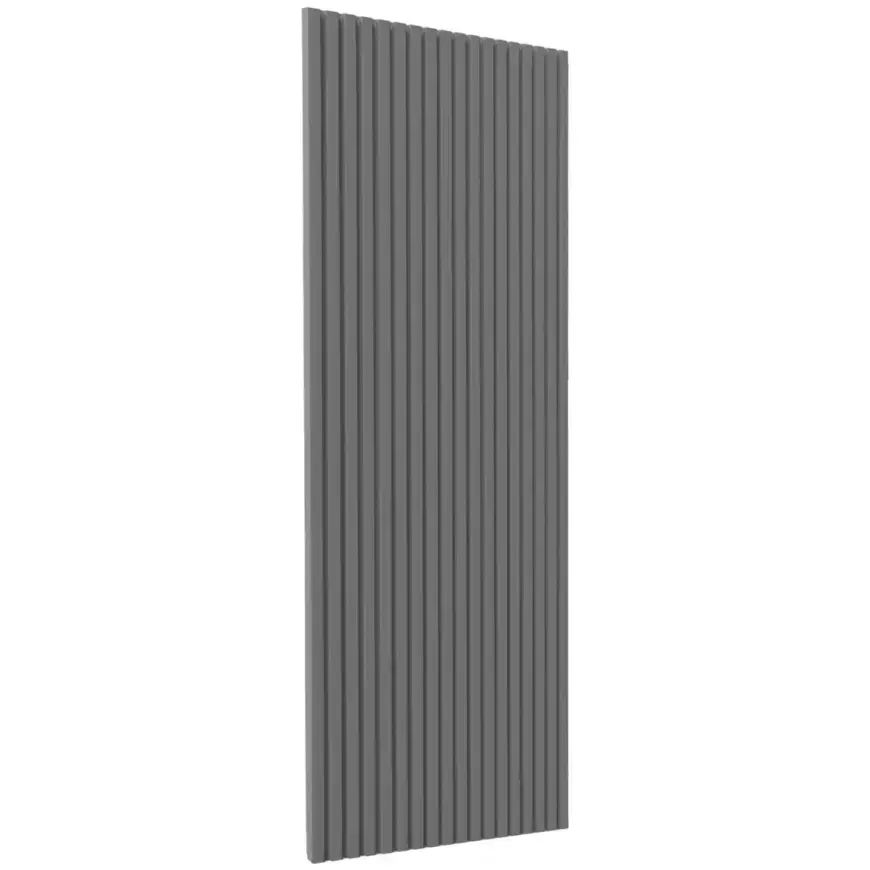 Čelo skrinky Luxeo F14-D30 ryfla dark grey