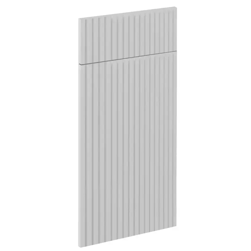 Čelo skrinky Luxeo F14-D40S1-AX ryfla white