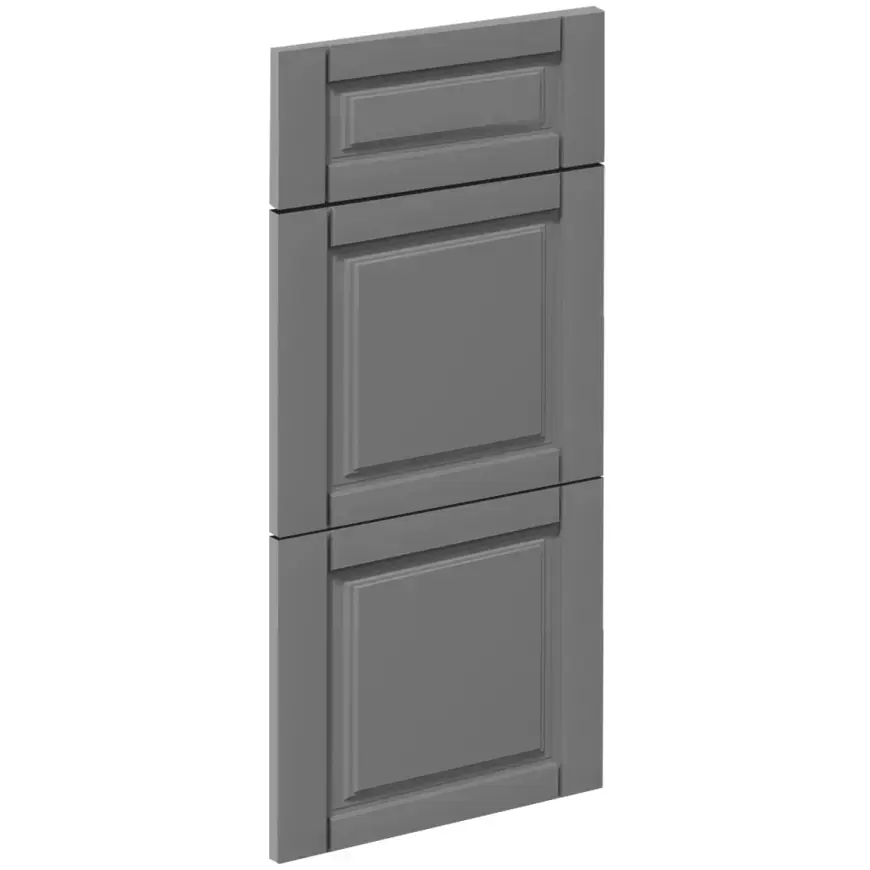 Čelo skrinky Luxeo F13-D40S3-AX hampton dark grey