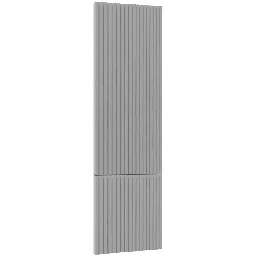 Čelo skrinky Luxeo F14-D40SPWN ryfla grey