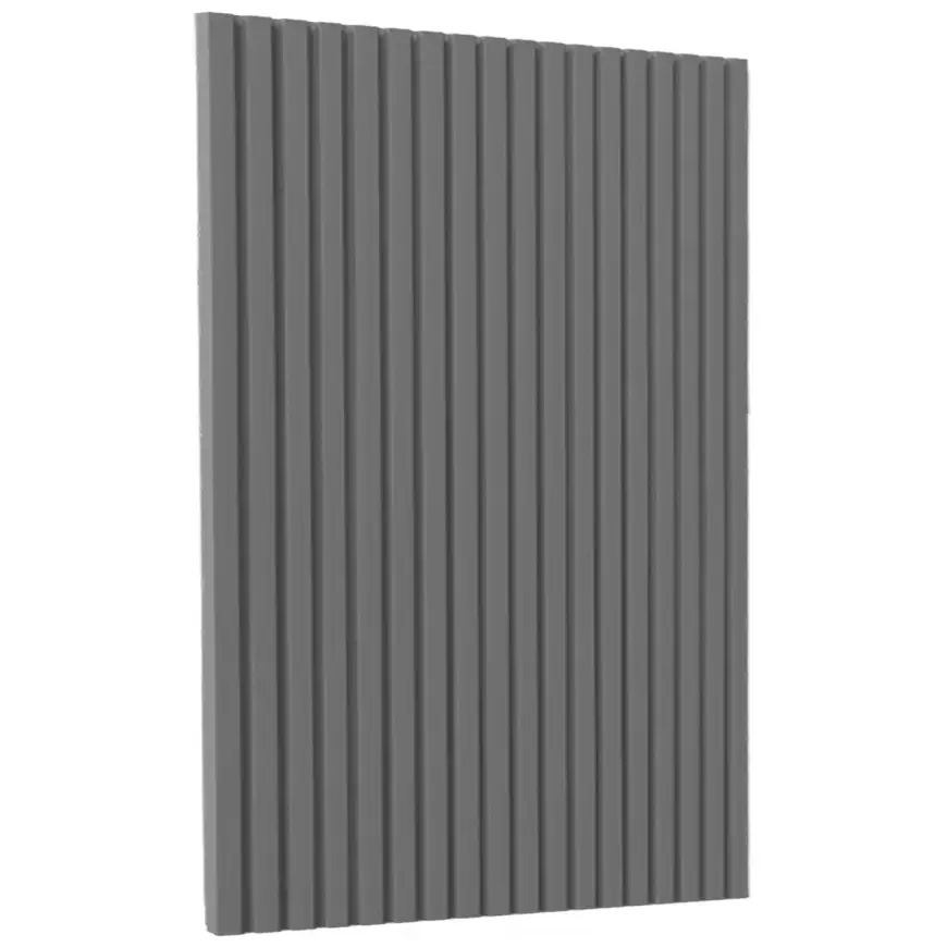 Čelo skrinky Luxeo F14-D60_ D60Z ryfla dark grey