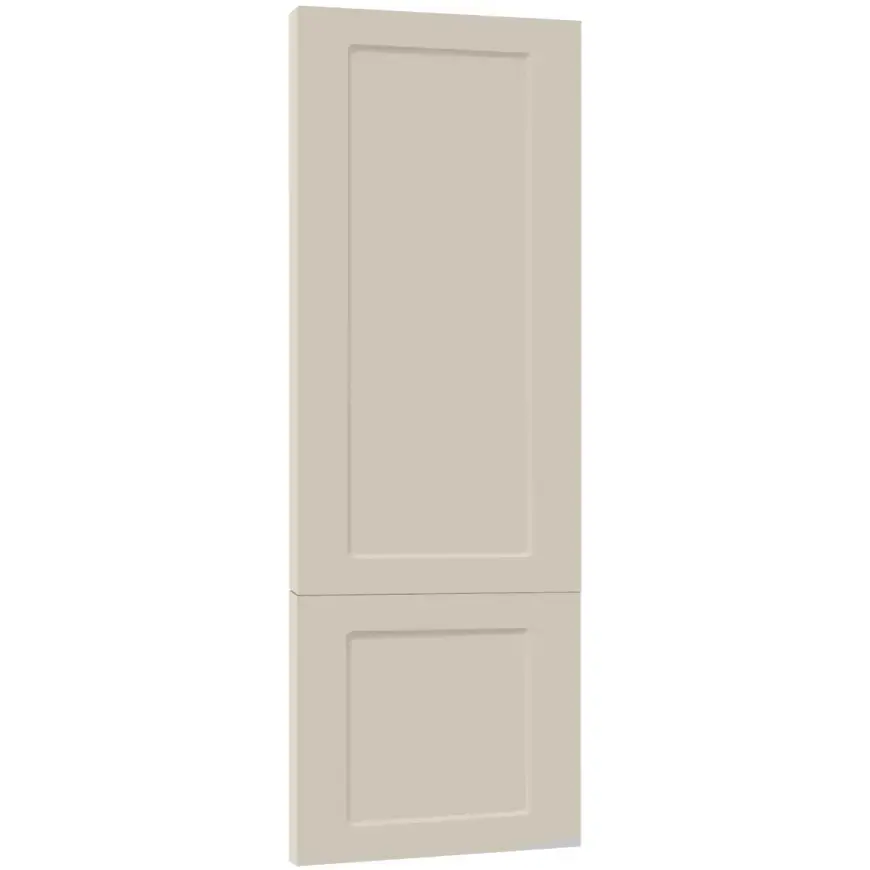 Čelo skrinky Luxeo F15-D60ZLN_D60RWN rám kašmír