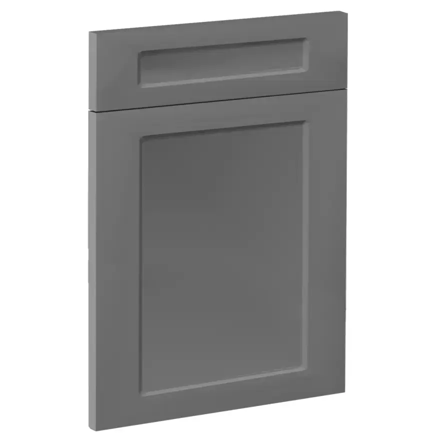 Čelo skrinky Luxeo F15-D60S1-AX rám dark grey