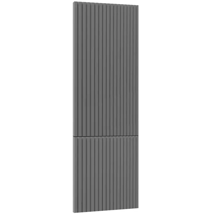 Čelo skrinky Luxeo F14-D60ZL_D60R ryfla dark grey