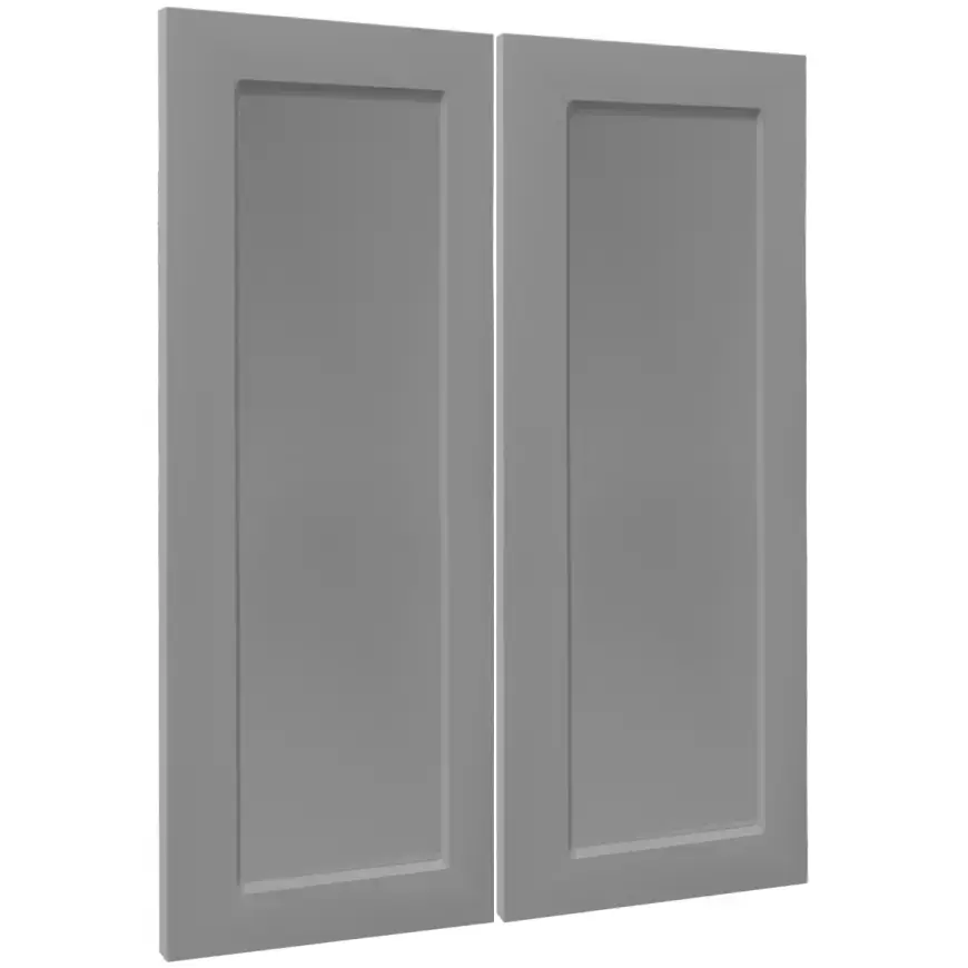 Čelo skrinky Luxeo F15-D80_D80Z rám dark grey