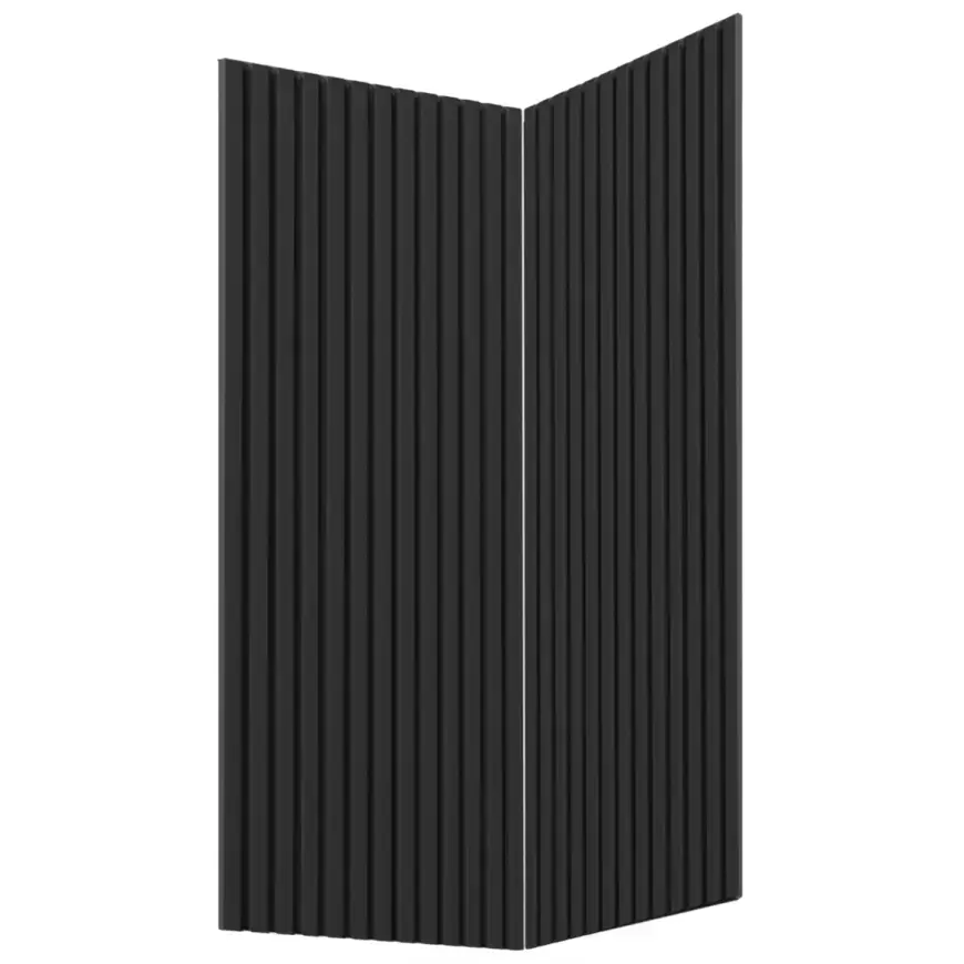 Čelo skrinky Luxeo F14-D90N ryfla black