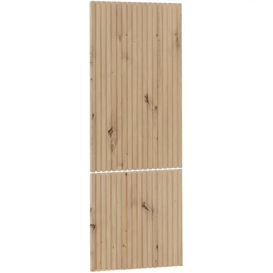 Čelo skrinky Luxeo F14-N60N ryfla dub