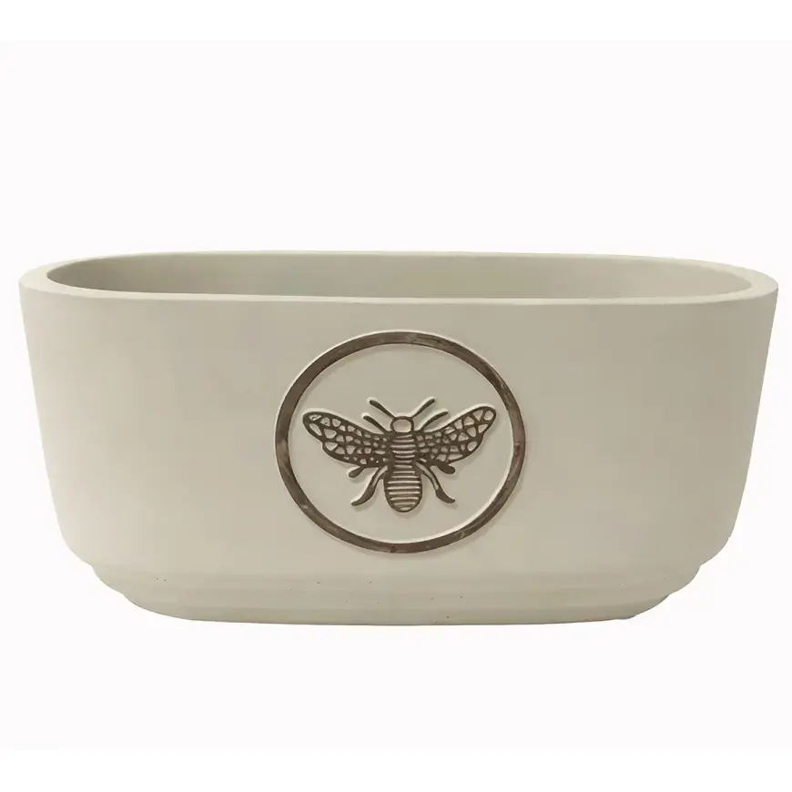 Kvetináč ys462099l 26,8x14,5x13,3 cement bee