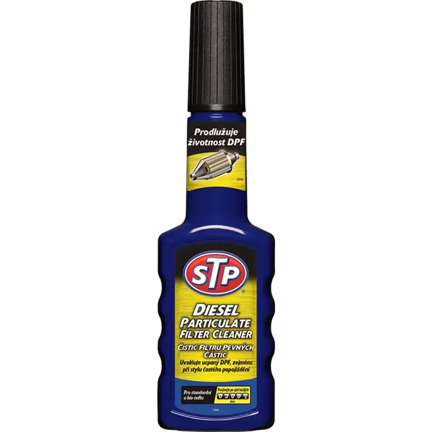 STP Čistič filtru pevných častíc diesel 200 ml