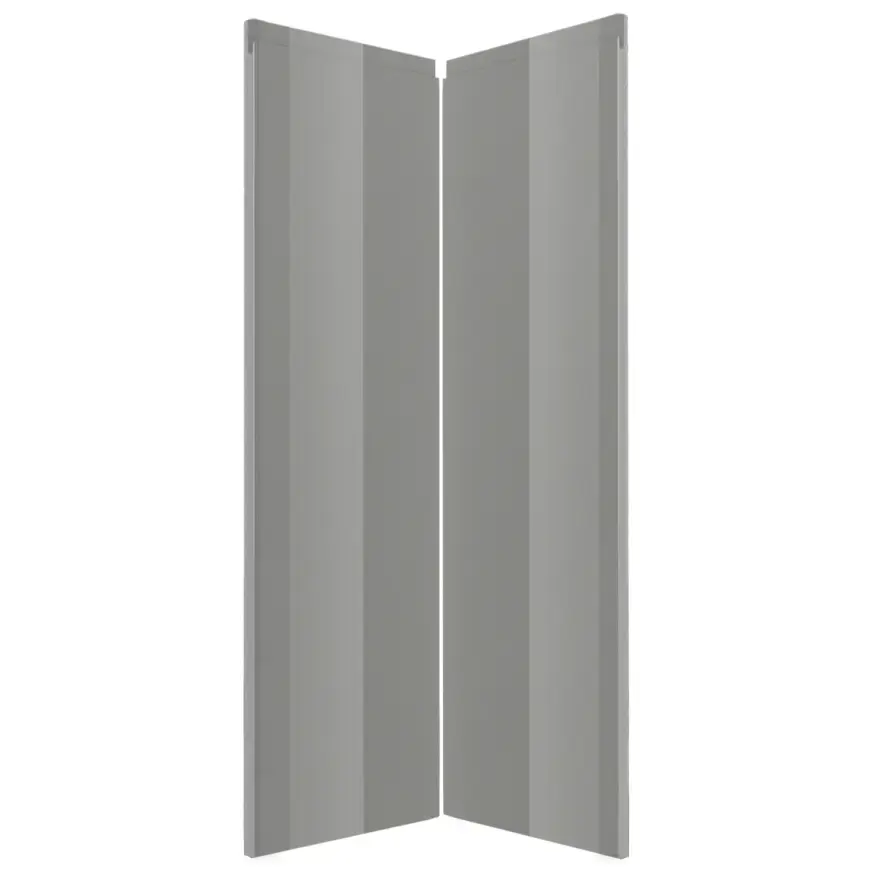 Čelo skrinky Luxeo F02-G60N2(100) grey lak
