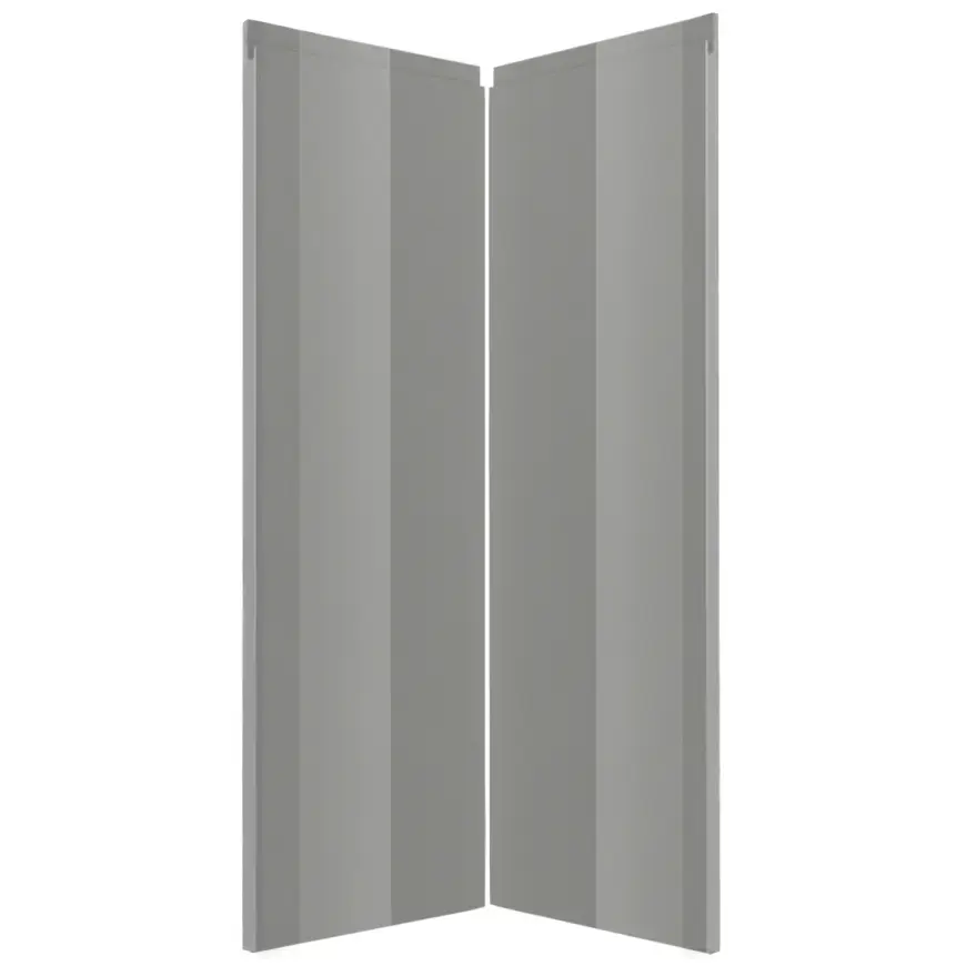 Čelo skrinky Luxeo F02-G60N2(72) grey lak