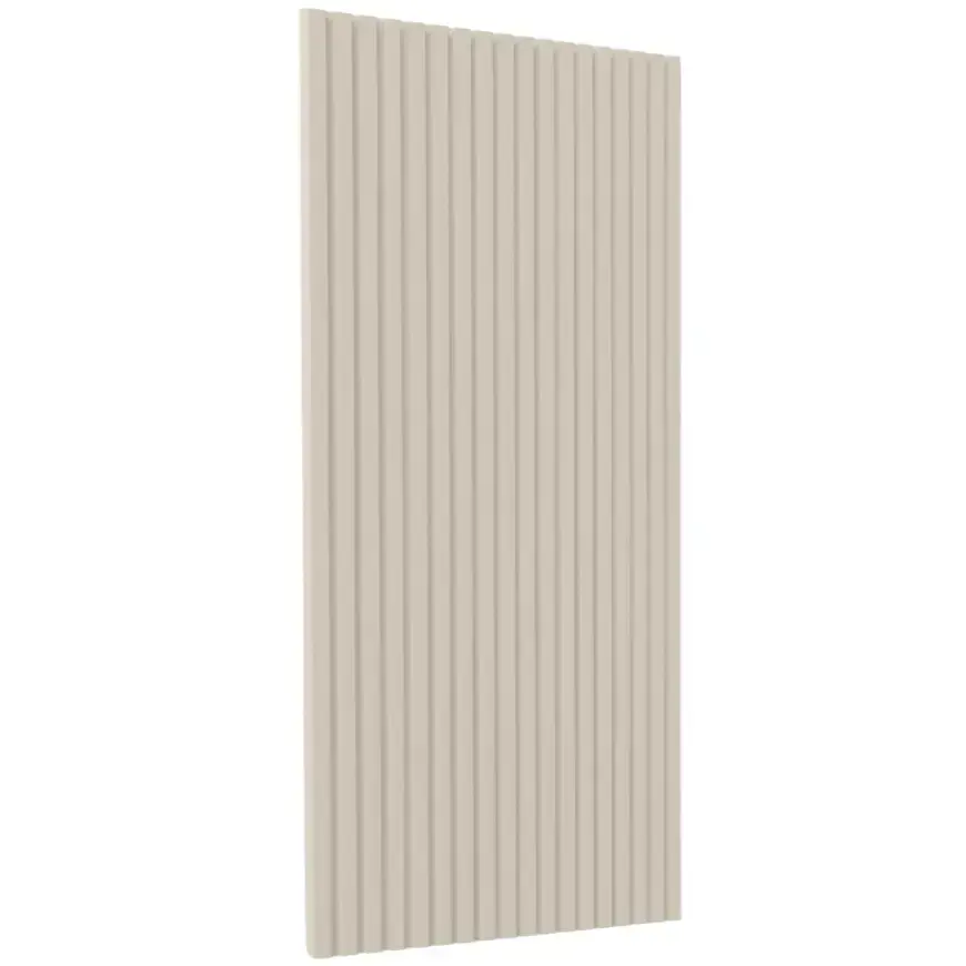 Čelo skrinky Luxeo F14-D40 ryfla kašmír