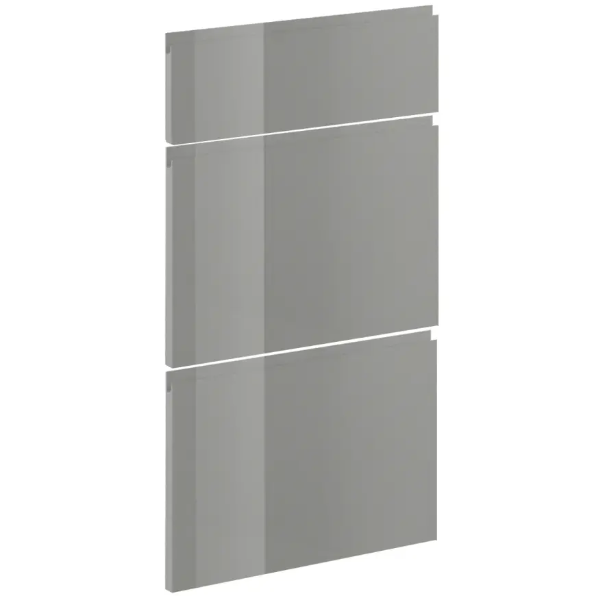 Čelo skrinky Luxeo F02-D60S3-AX grey lak