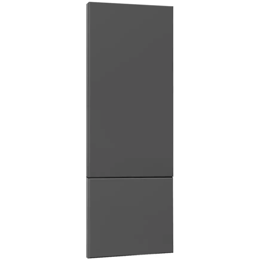 Čelo skrinky Luxeo F16-D60T-AX tenký rám dark grey