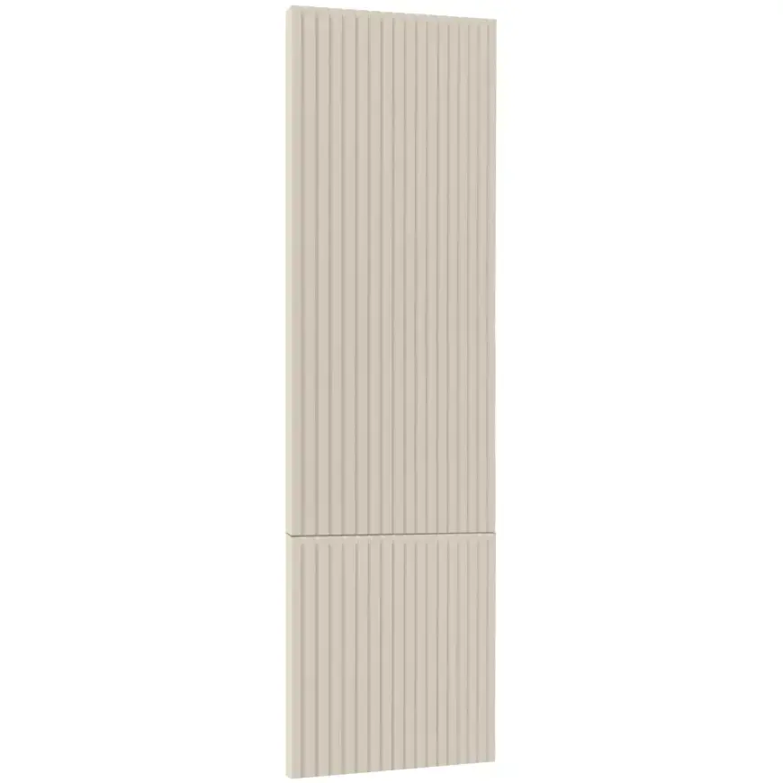 Čelo skrinky Luxeo F14-D40SP ryfla kašmír