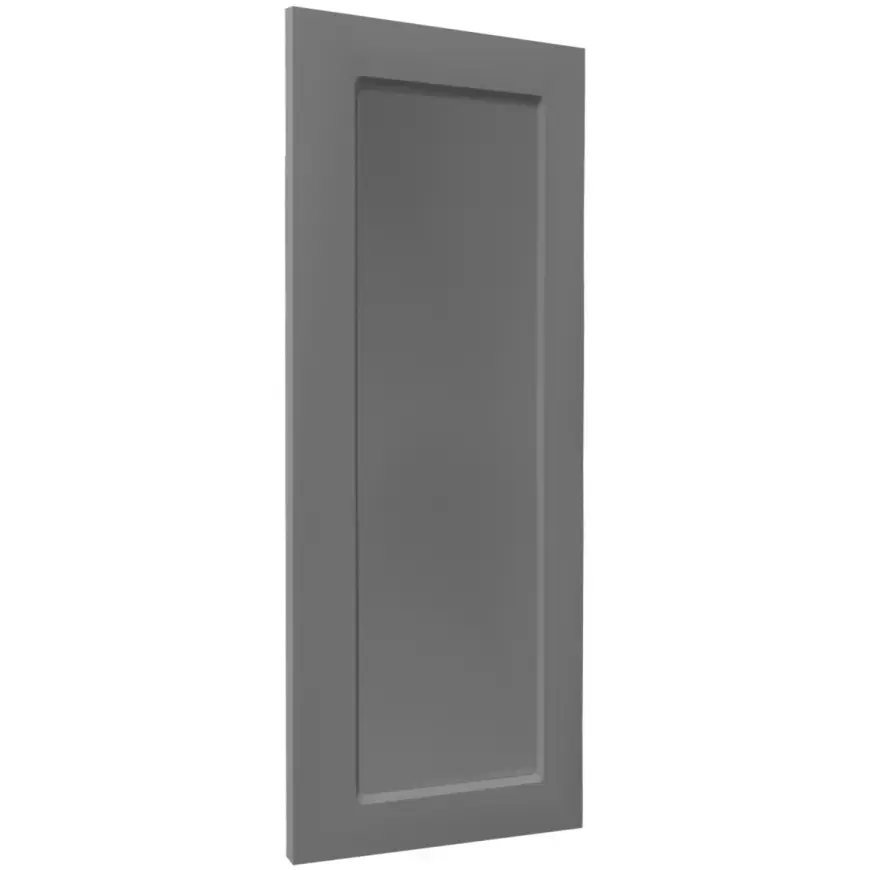 Čelo skrinky Luxeo F15-G40(100) rám dark grey