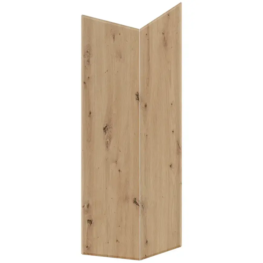 Čelo skrinky Luxeo F16-G60N2(100) tenký rám dub