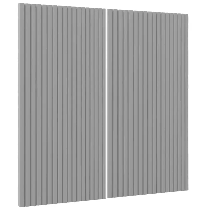 Čelo skrinky Luxeo F14-G80(72) ryfla grey