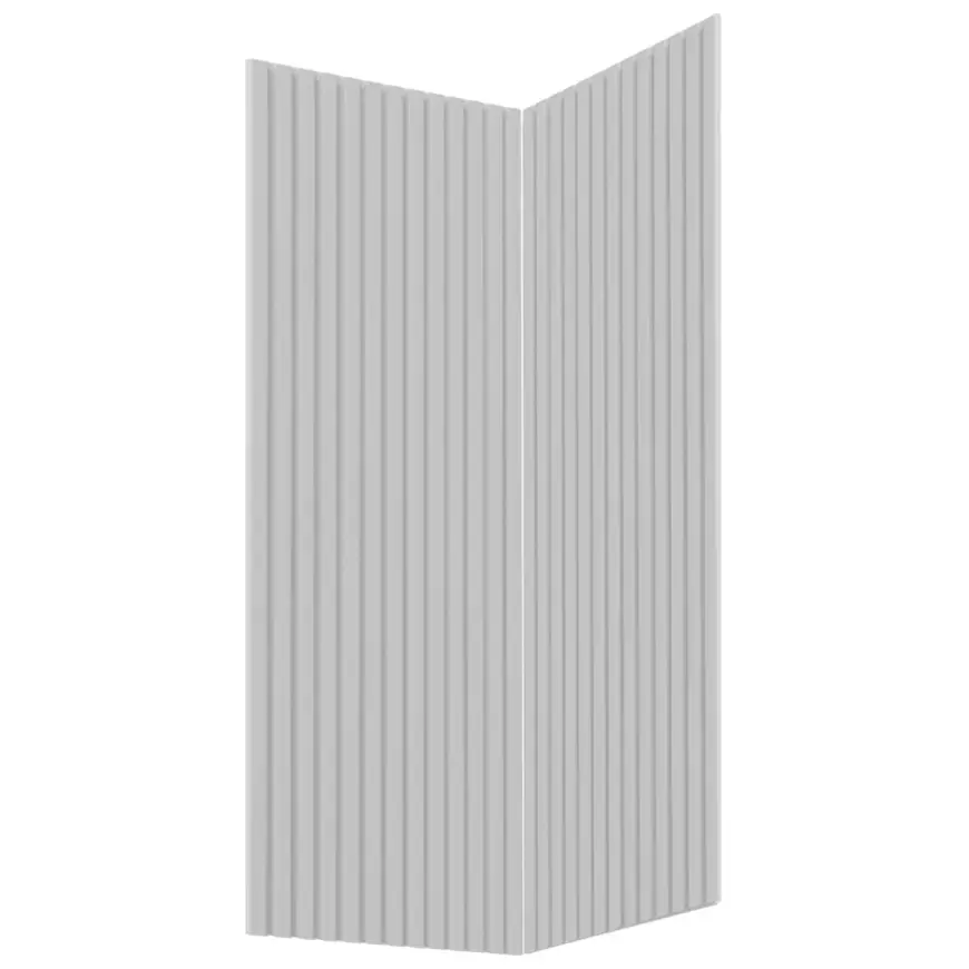 Čelo skrinky Luxeo F14-G60N2(72) ryfla white